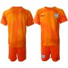 Maillot de Gardien Angleterre Coupe du Monde 2022 Pour Enfant